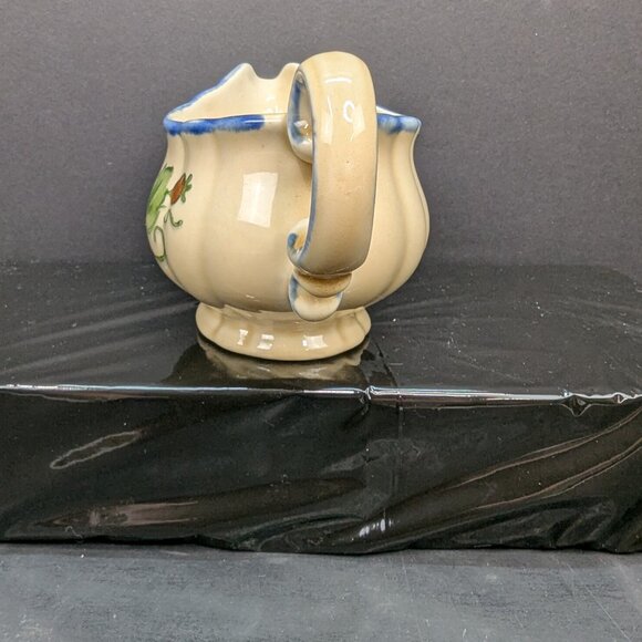 Vernon Ware By Metlox GIGI Handpainted Stoneware Creamer 679 Made in California - Picture 5 of 8